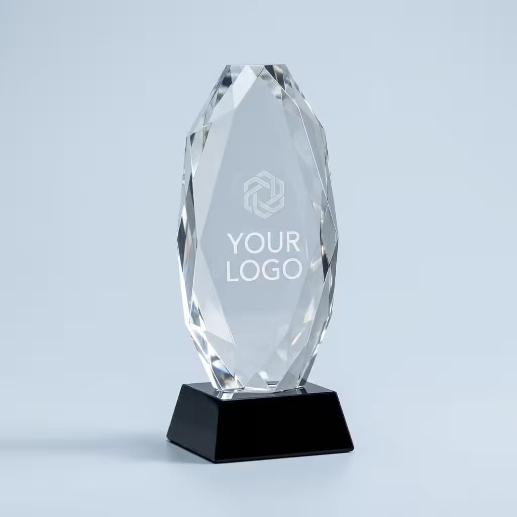 Crystal Award Trophy