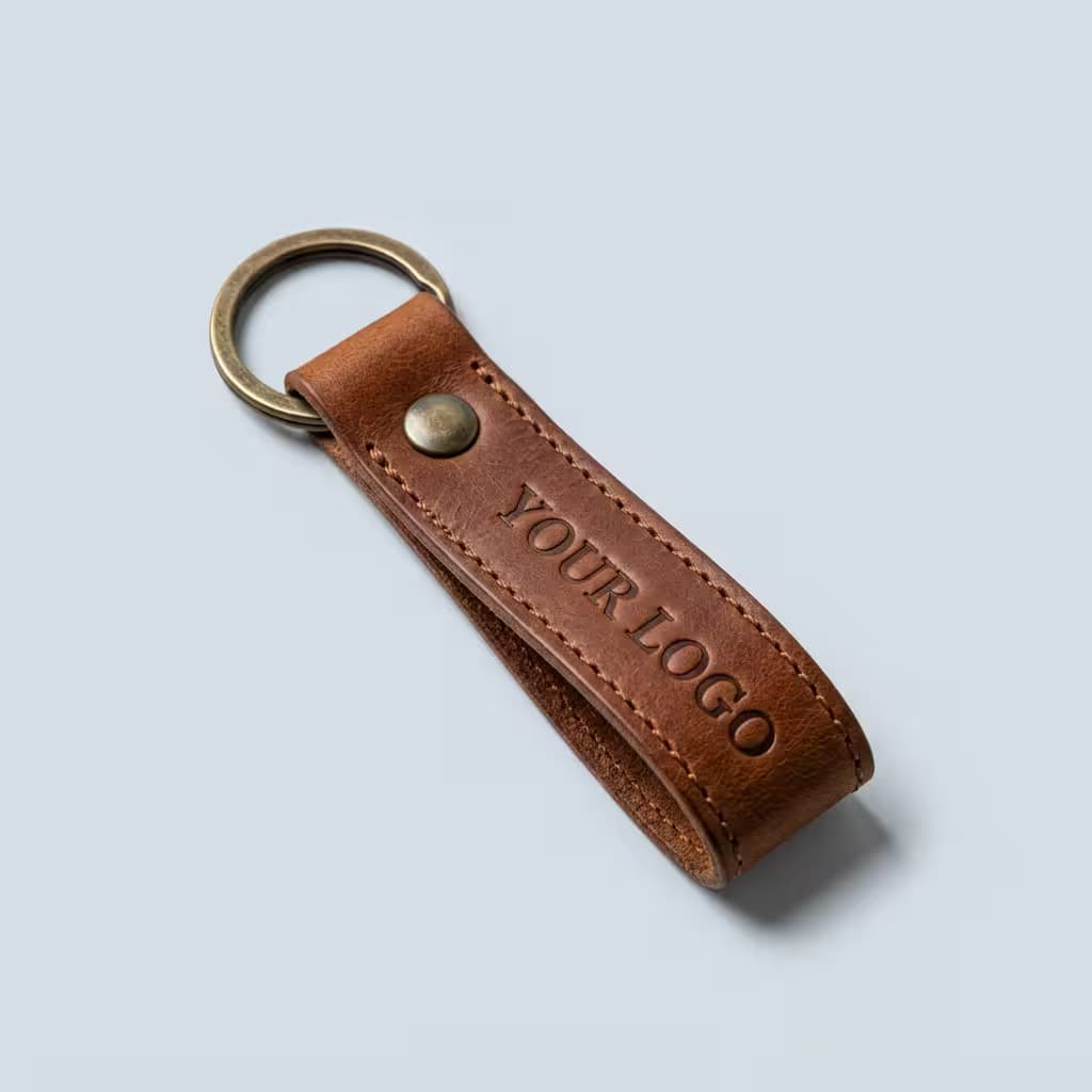 Leather Keychain